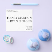 結婚式招待状フライヤー チラシ (シングル)