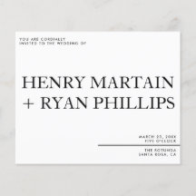 結婚式招待状フライヤー