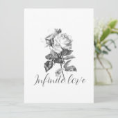 結婚式招待状フラットカードアート&デザインスタイル (スタンド正面)