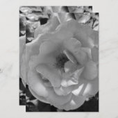 結婚式招待状フラットカードバラスタイルデザイン (正面/裏面)