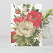 結婚式招待状フラットカードバラスタイルデザイン (スタンド正面)