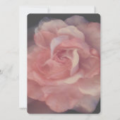 結婚式招待状フラットカードビューティフルバラスタイル (裏面)