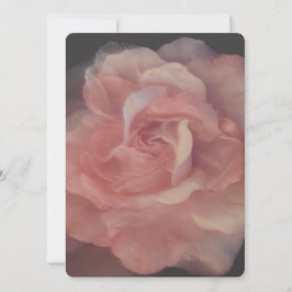 結婚式招待状フラットカードビューティフルバラスタイル