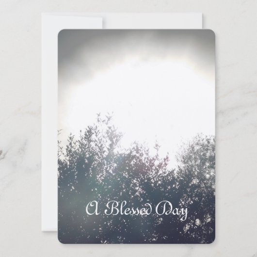 結婚式招待状フラットカー賛美ドAディデザイン (正面)