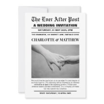 結婚式招待状フロントページ