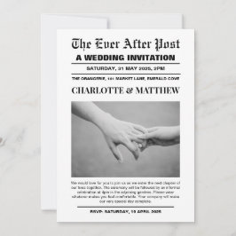 結婚式招待状フロントページ 招待状