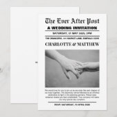 結婚式招待状フロントページ 招待状 (正面/裏面)