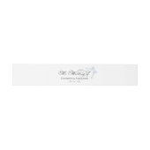 結婚式招待状ベリーバンド |弓の書道 招待状ベリーバンド (フラット)