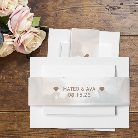 結婚式招待状ベリーバンド 招待状ベリーバンド