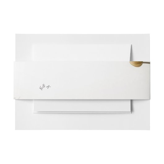 結婚式招待状ベリーバンド 招待状ベリーバンド (正面例)