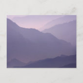 結婚式招待状ホワイトオンミスティ紫 インビテーションポストカード (裏面)