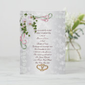 結婚式招待状ホワイトラン 招待状 (スタンド正面)