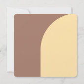 結婚式招待状モチャムースアーチフラットカード (裏面)