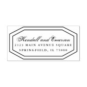 結婚式招待状ラバースタンプ*ゴールデン開花* ラバースタンプ (インプリント)