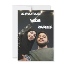 結婚式招待状付き画像カード及びフォント