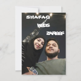 結婚式招待状付き画像カード及びフォント 招待状