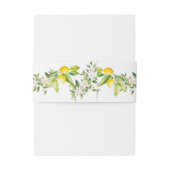 結婚式招待状地中海のレモン 招待状ベリーバンド (裏面例)