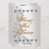 結婚式招待状常時 招待状 (正面/裏面)