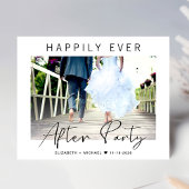 結婚式招待状後ずっと幸せに撮影