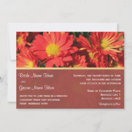 結婚式招待状新郎新婦。 招待状