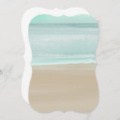 結婚式招待状海波ビーチ (正面/裏面)