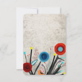 結婚式招待状素晴らしルピデテキーラ 招待状 (裏面)