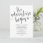 結婚式招待状素朴ザアドベンチャー 招待状 (スタンド正面)