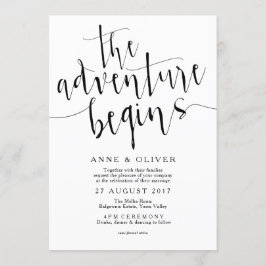 結婚式招待状素朴ザアドベンチャー 招待状