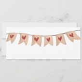 結婚式招待状結婚式披露宴 招待状 (裏面)