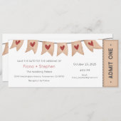 結婚式招待状結婚式披露宴 招待状 (正面/裏面)