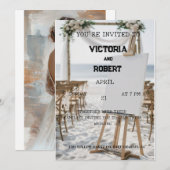 結婚式招待状結婚式招待状 招待状 (正面/裏面)