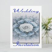 結婚式招待状花束 招待状 (スタンド正面)