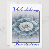 結婚式招待状花束 招待状 (正面)