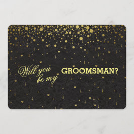 結婚式招待状金ゴールド紙吹雪栽培者招待状 招待状