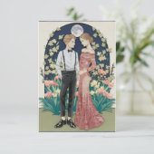 結婚式招待状 (スタンド正面)