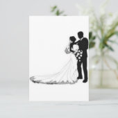 結婚式招待状 (スタンド正面)