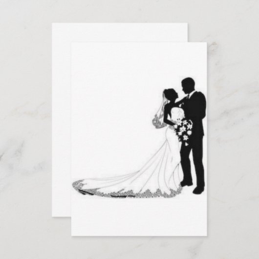 結婚式招待状 (正面/裏面)