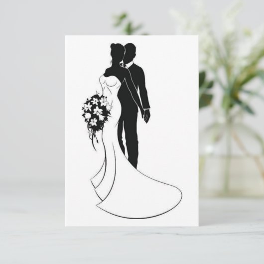 結婚式招待状 (スタンド正面)