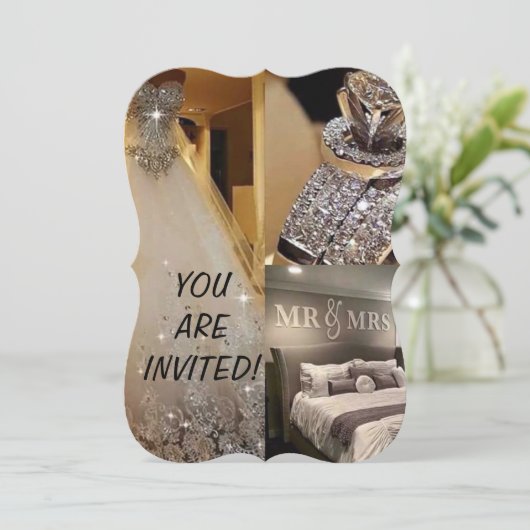 結婚式招待状 (スタンド正面)