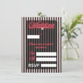 結婚式招待状 (スタンド正面)