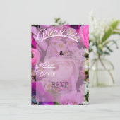 結婚式招待状 (スタンド正面)