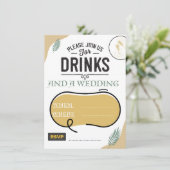 結婚式招待状 (スタンド正面)