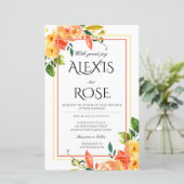 結婚式招待状 (スタンド正面)