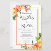 結婚式招待状 (正面)