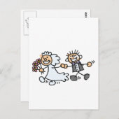 結婚式招待状2 ポストカード (正面/裏面)