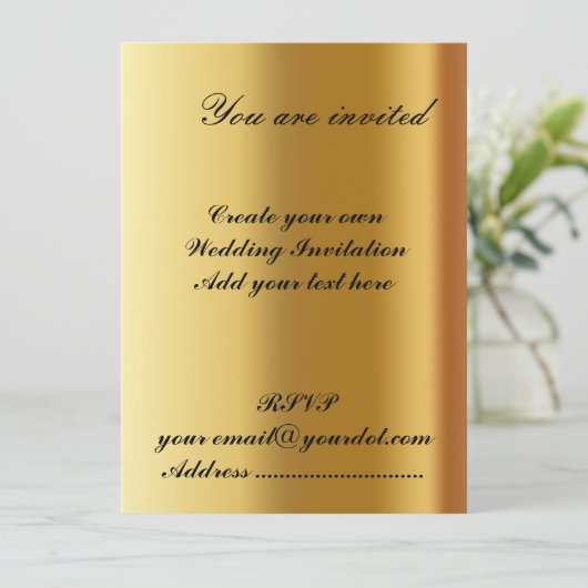 結婚式招待状2 招待状 (スタンド正面)