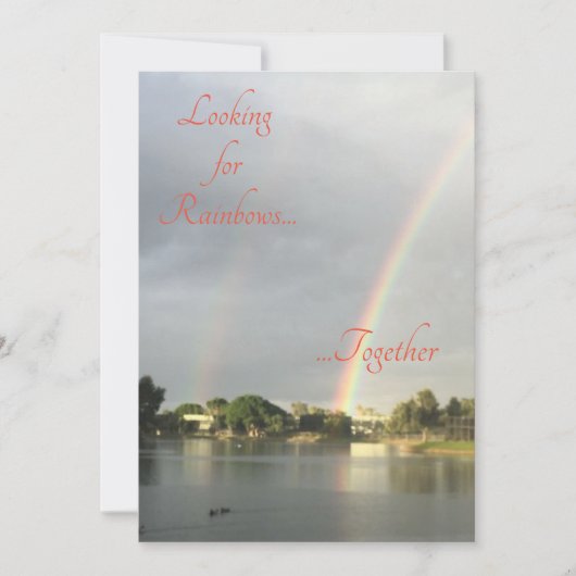 結婚式招待状/お知らせ セーブザデート (正面)