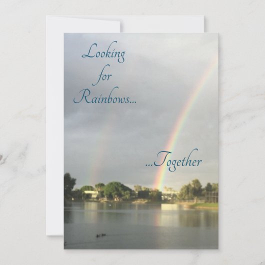 結婚式招待状/お知らせ セーブザデート (正面)