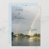 結婚式招待状/お知らせ セーブザデート (正面/裏面)