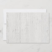 結婚式招待状|の素朴な冬 招待状 (裏面)